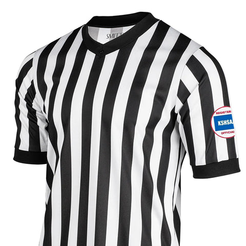 USA200KS-WF-607-20275 "Kansas KSHSAA LOGO Dye Sublimated V-Neck"