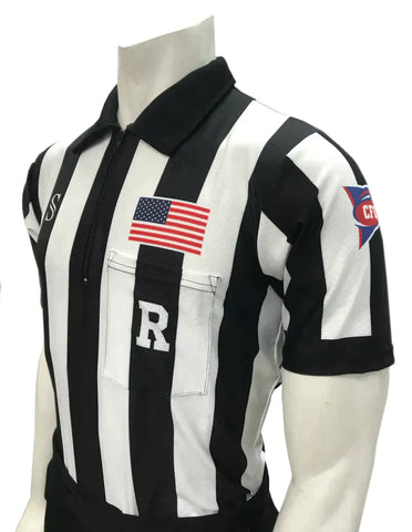 USA115CFO-607-10398- "BODY FLEX"-10350- Smitty "Made in USA Dye-Sublimated" - CFO Football Short Sleeve Shirt