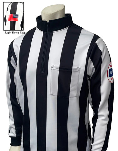 USA730KS-2.25 WF-10324 - Smitty "Made in USA" - Football Men's Long Sleeve "Foul Weather" Shirt
