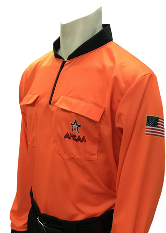 USA901AL-FO-9061 - Smitty "Made in USA" - Alabama Soccer Long Sleeve Shirt - Orange