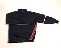 BBS323 Convertible Umpire Jacket Navy w/ RWB